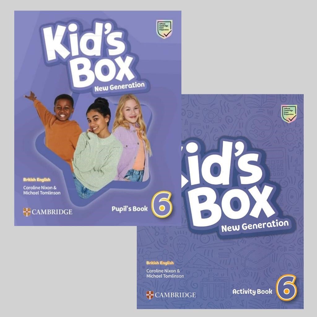 Kid's Box New Generation Level 6 Pupil's Book and Activity Book with Audio-Video CD (KOD YOKTUR)