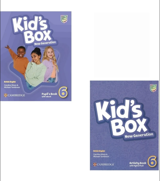 Kid's Box New Generation Level 6 Pupil's Book and Activity Book ( Downloadable CD li versiyon – Online KOD YOKTUR )