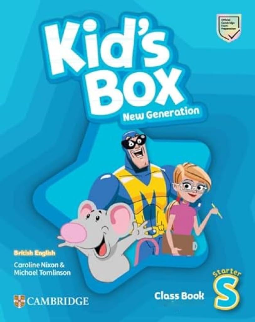 Kid's Box New Generation Starter Class Book (Downloadable CD li versiyon – Online KOD YOKTUR)
