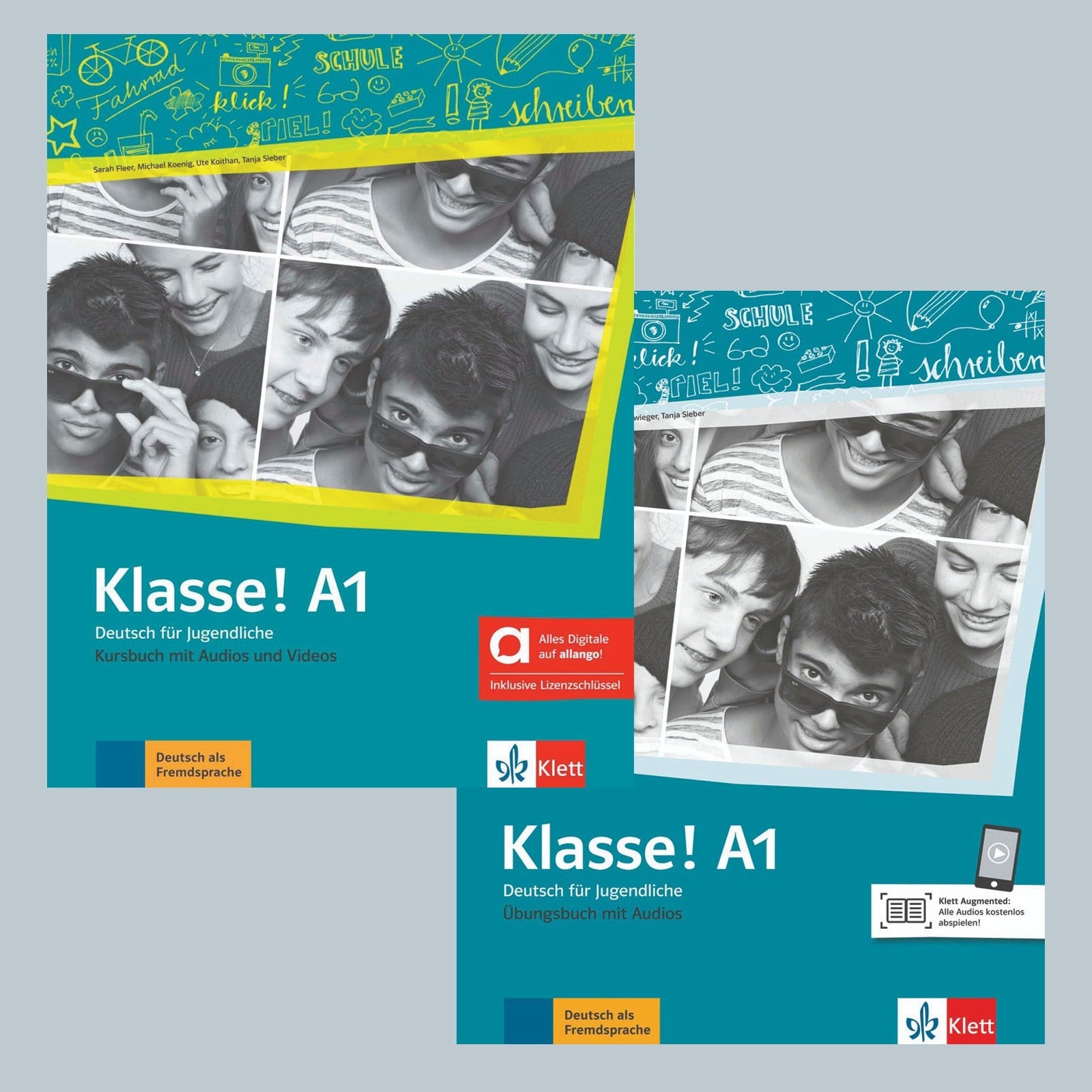 Klasse! A1 Deutsch für Jugendliche  Kursbuch +  Übungsbuch