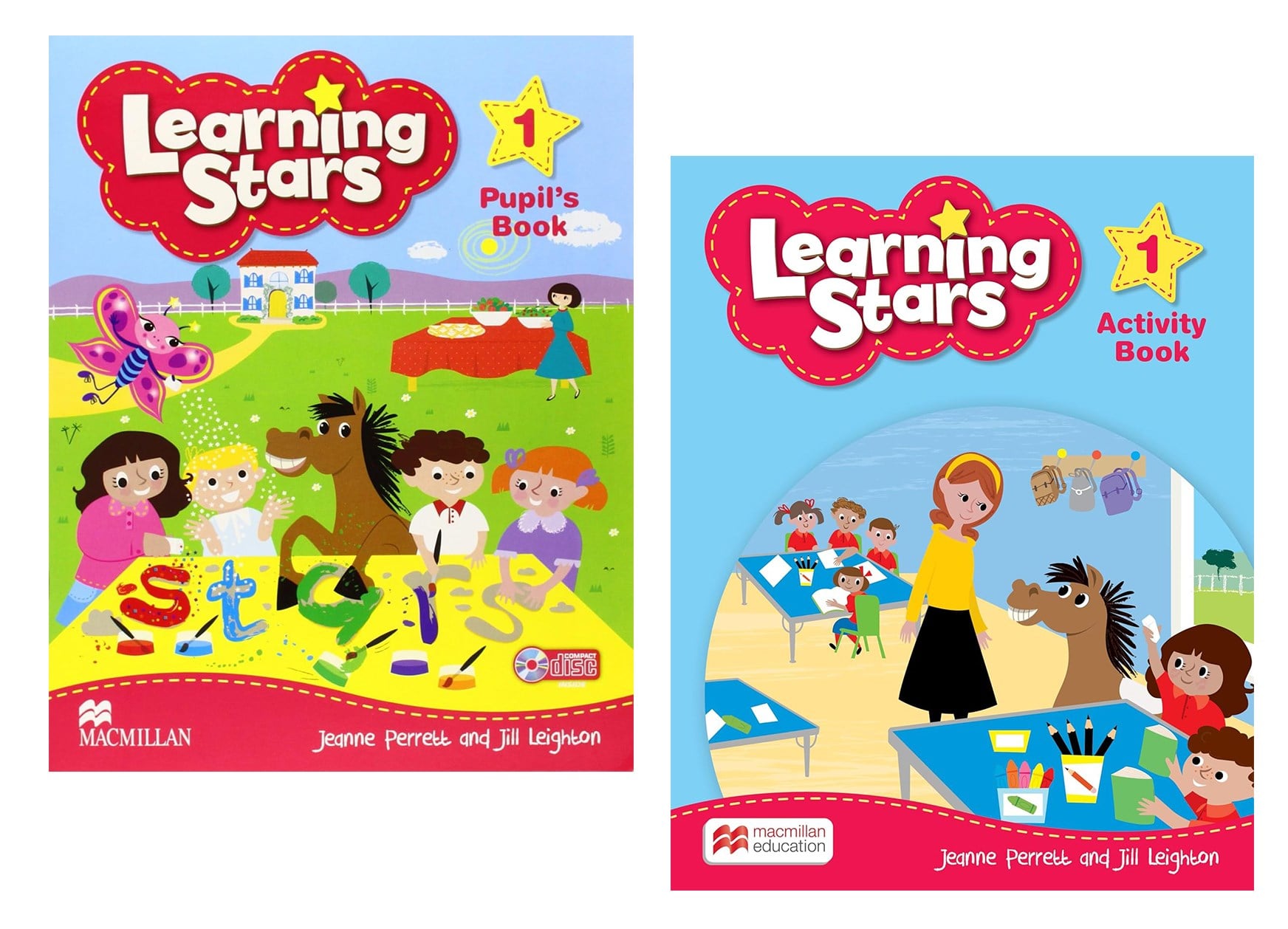 Learning Stars Level 1 Pupil's Book Pack + Activity Book + CD
