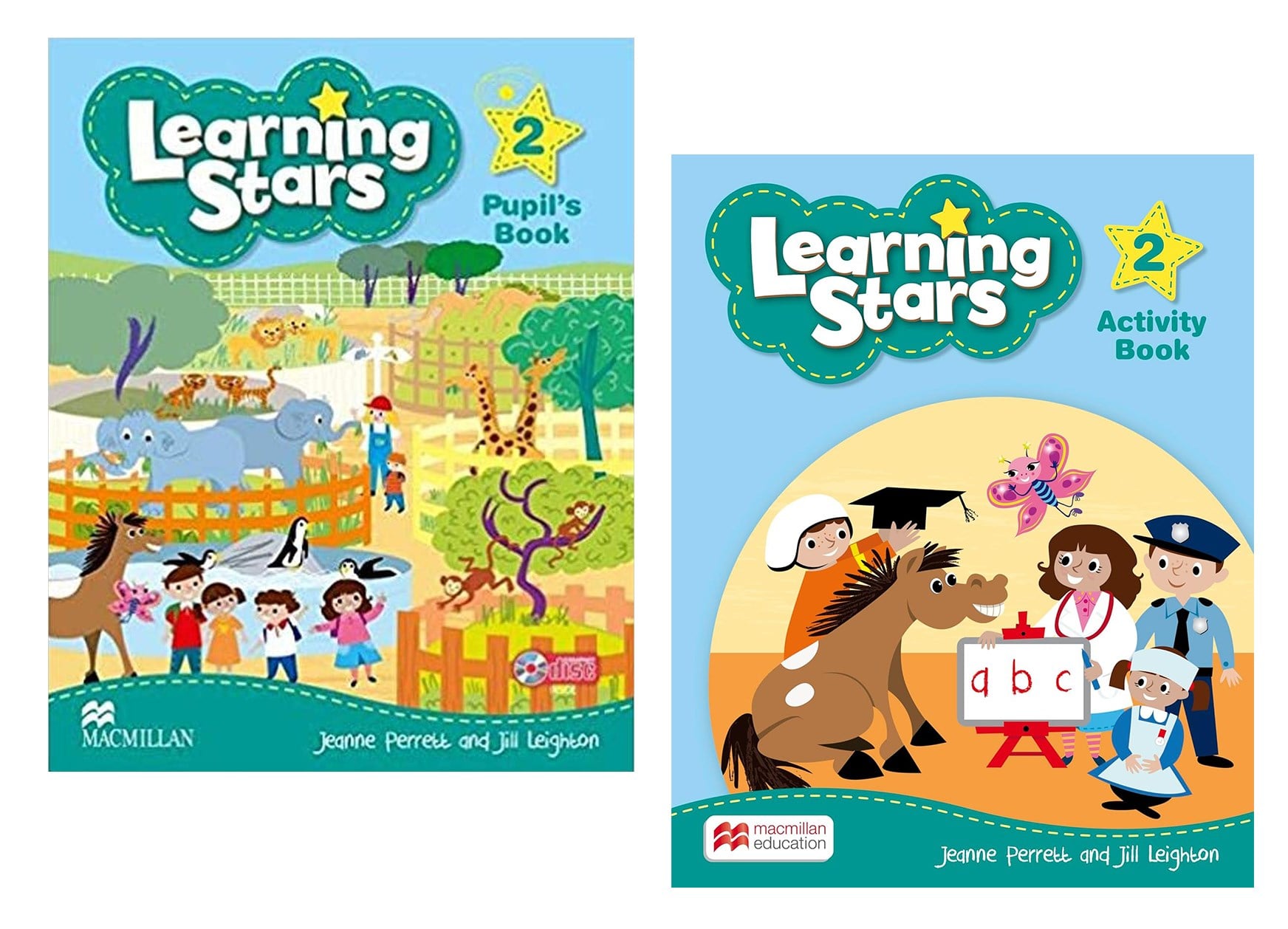 Learning Stars Level 2 Pupil's Book Pack + Activity Book + CD