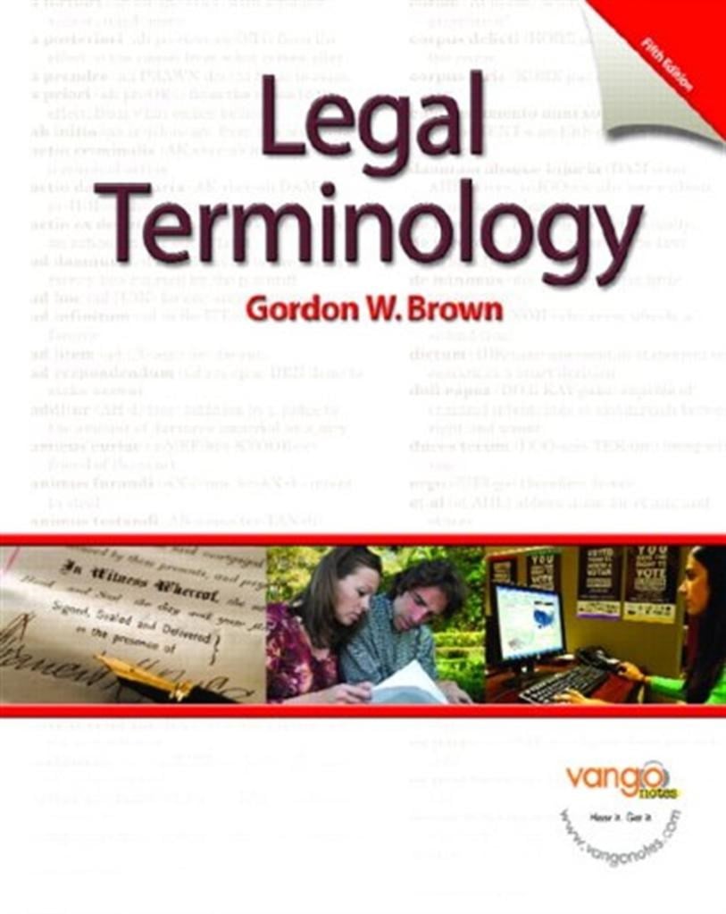 legal terminology 5th (gordon brown)