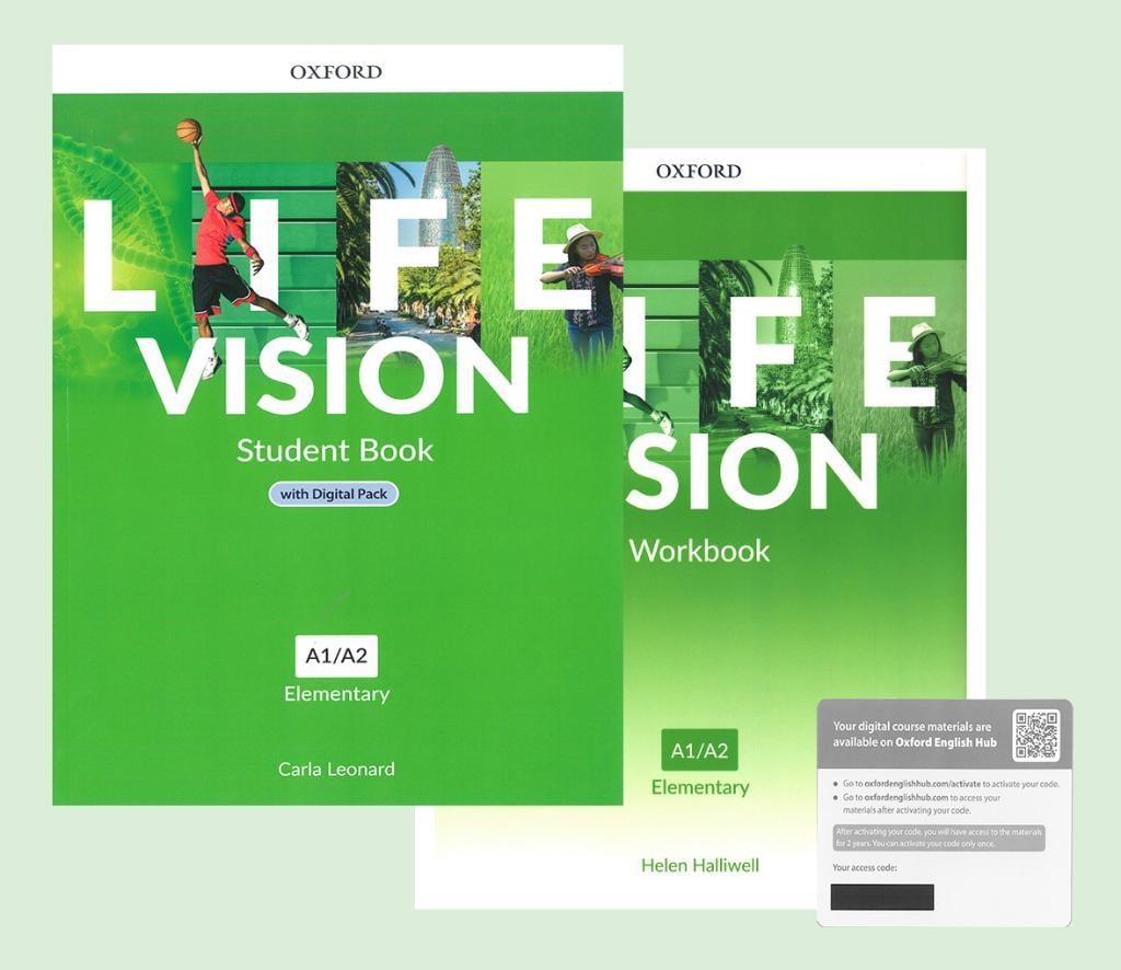 Life Vision Elementary A1/A2 Student Book with Online Practice + Workbook 