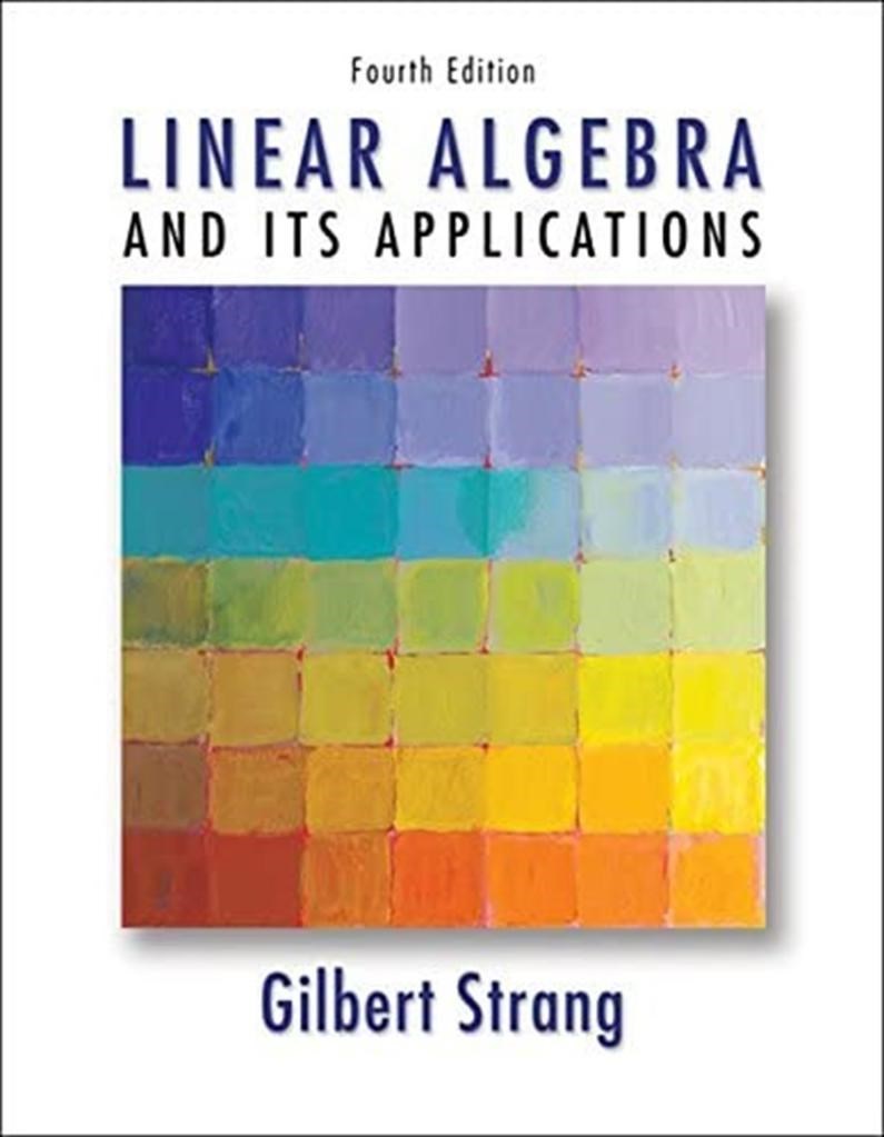 linear algebra and its applications 4th fourth (gilbert strang)