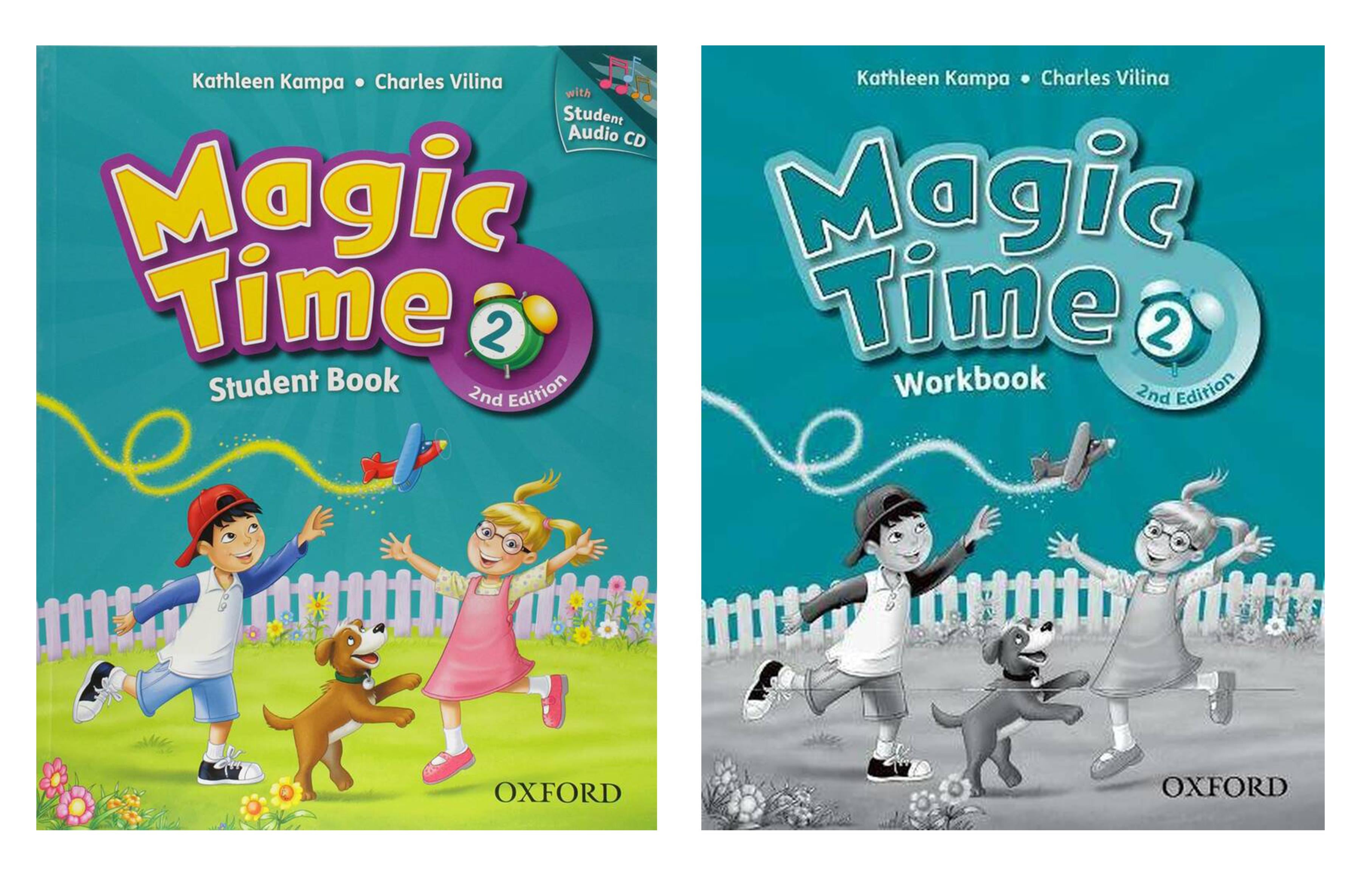 Magic Time 2 (2nd Ed.) Student Book + Workbook + CD 