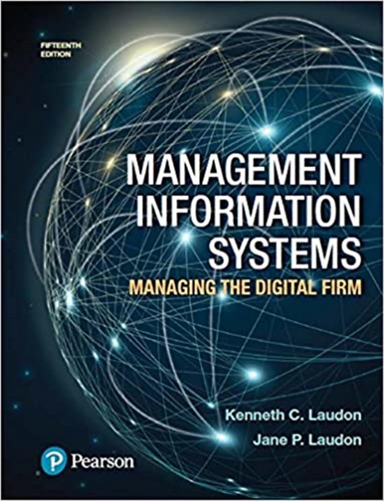 management information systems 15th (laudon, laudon)