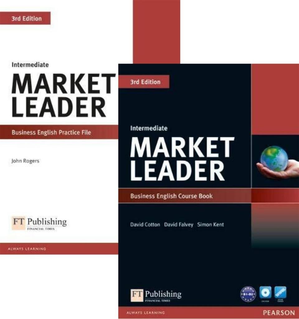 Market Leader intermediate (3rd Ed.) Business English Course Book + Practice File with Audios