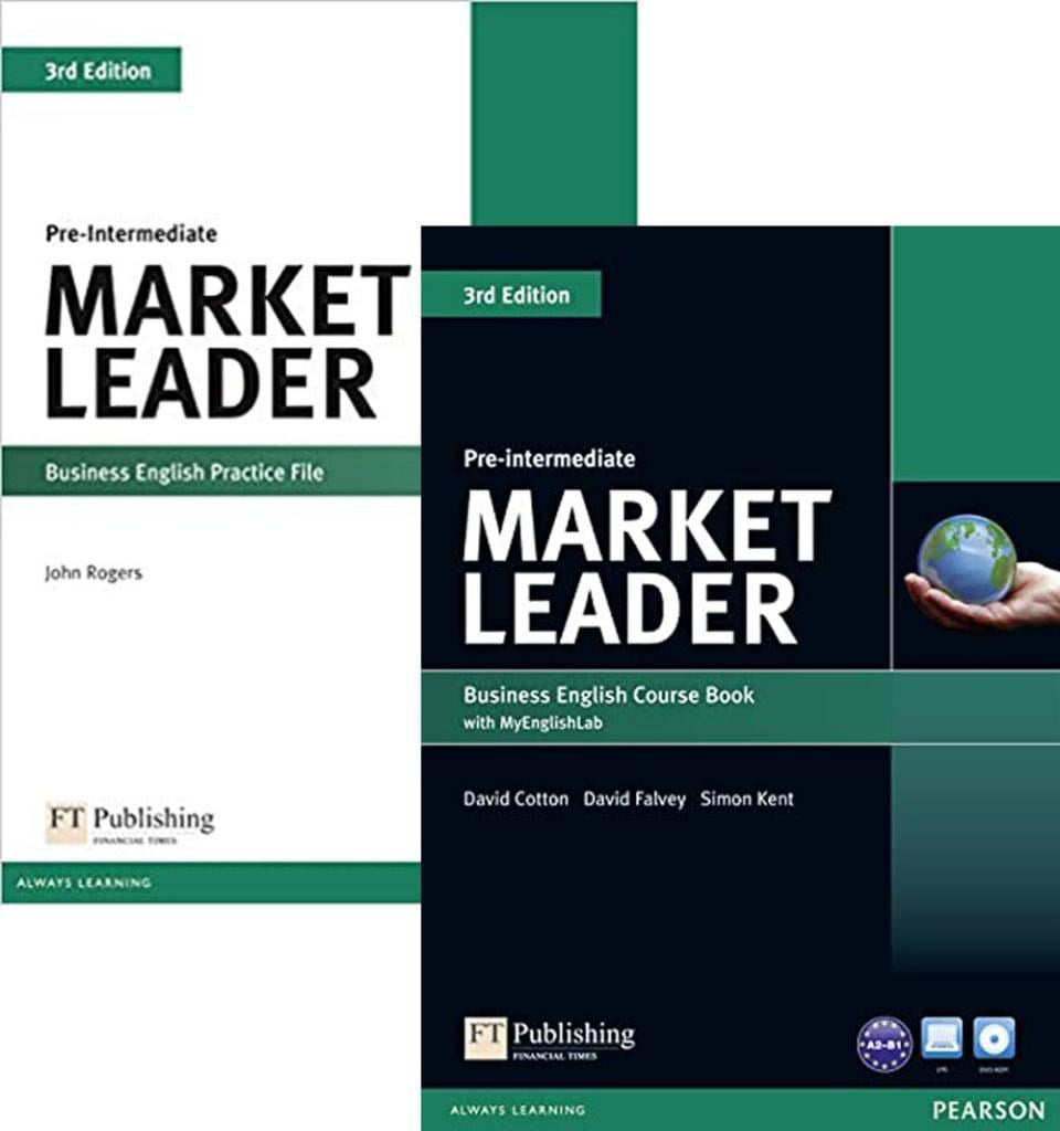 Market Leader Pre-intermediate (3rd Ed.) Business English Course Book + Practice File with Audios