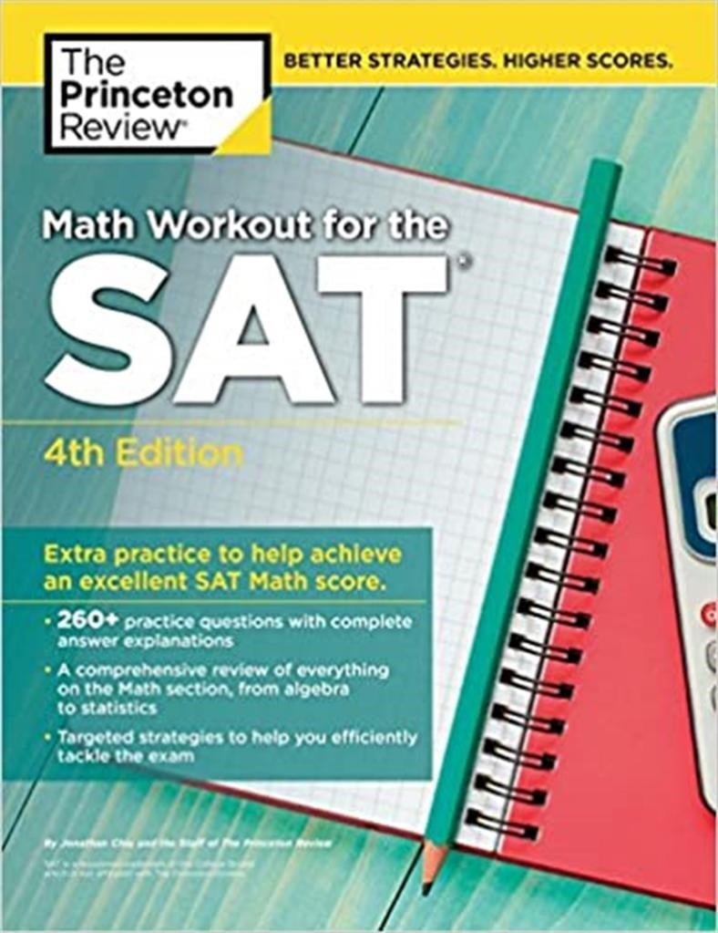 math workout for the SAT 4th the princeton review