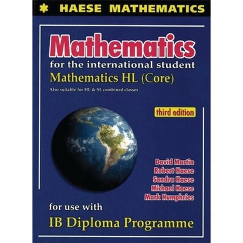 mathematics for the international student 3rd (haese)