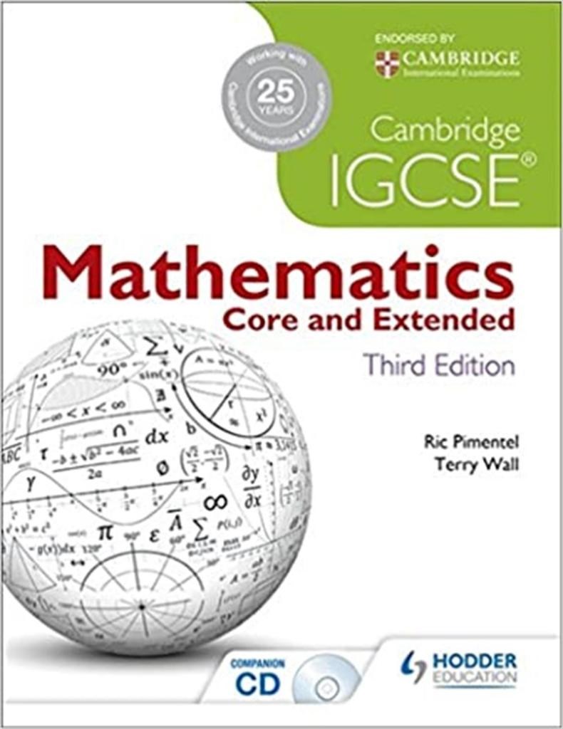 mathematics IGCSE 3rd (pimentel, wall)