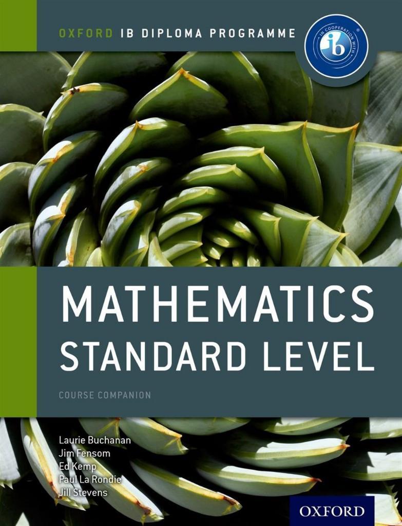 mathematics standard level (buchanan, fensom, kemp)