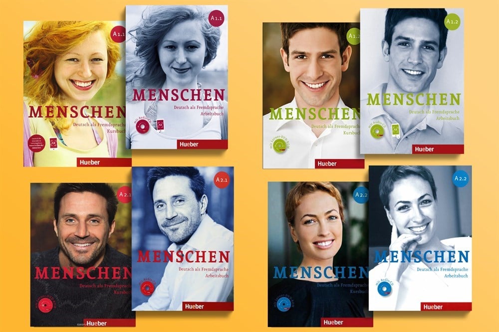 Menschen A1.1 + A1.2 + A2.1 + A2.2 + AR Teknolojisi ile Kolay Öğrenme ( 4 lü SET )