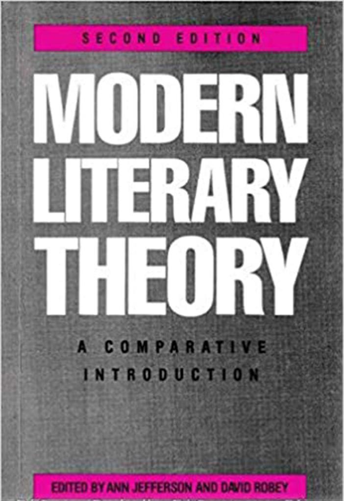 modern literary theory 2nd (jeffeson, robey)