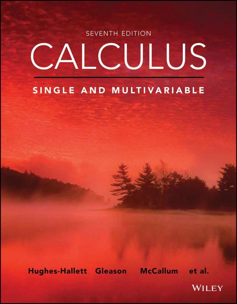 multivariable calculus 7th 2017 (mccallum, hallett, gleason)