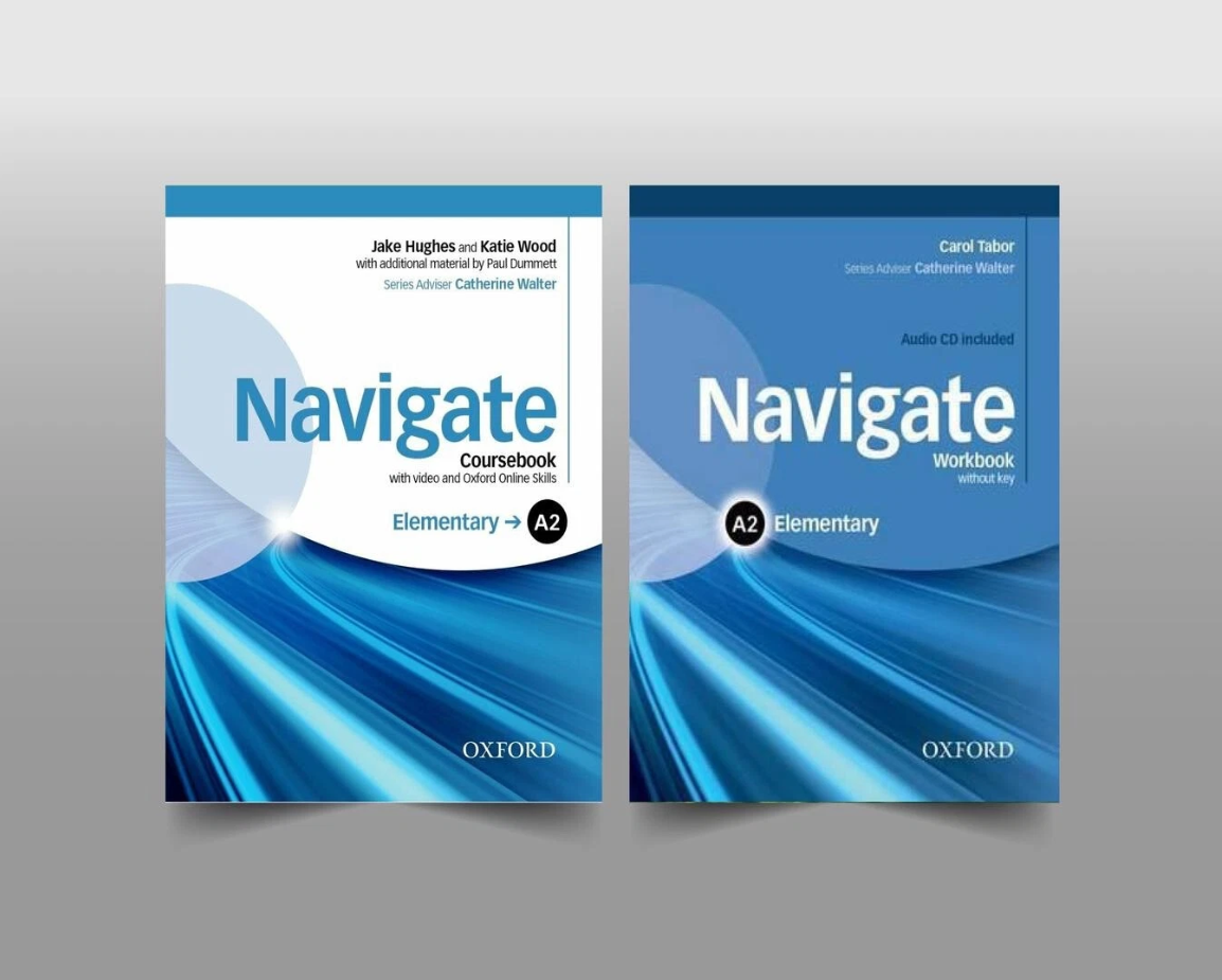 Navigate Elementary A2 Coursebook + Workbook + Audios (Downloadable CD)