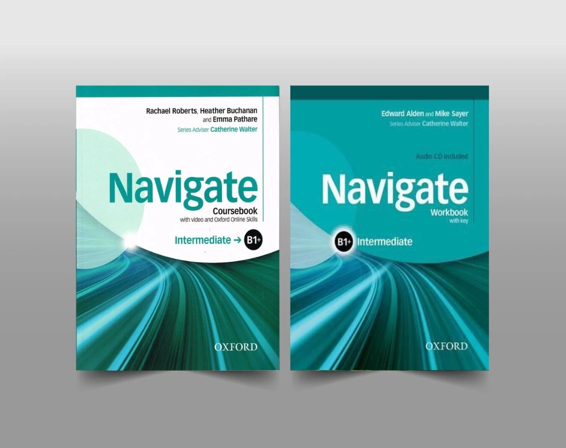 Navigate intermediate B1+ Coursebook + Workbook + Audios (Downloadable CD)