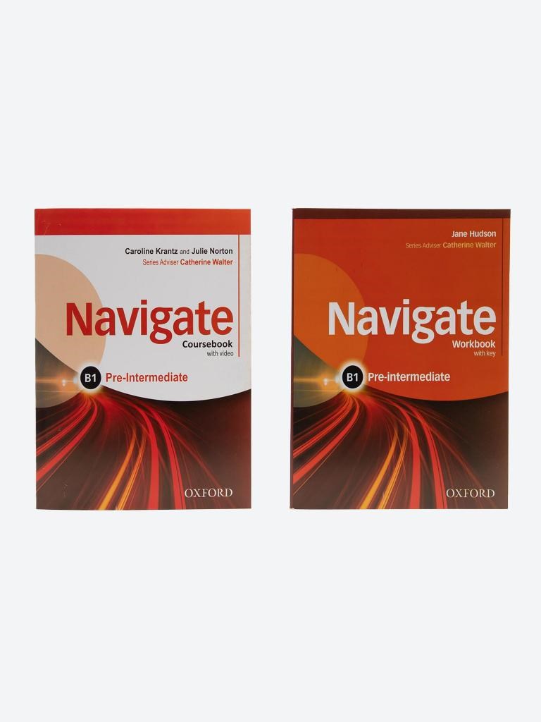 Navigate Pre-intermediate B1 Coursebook + Workbook + Audios (Downloadable CD)