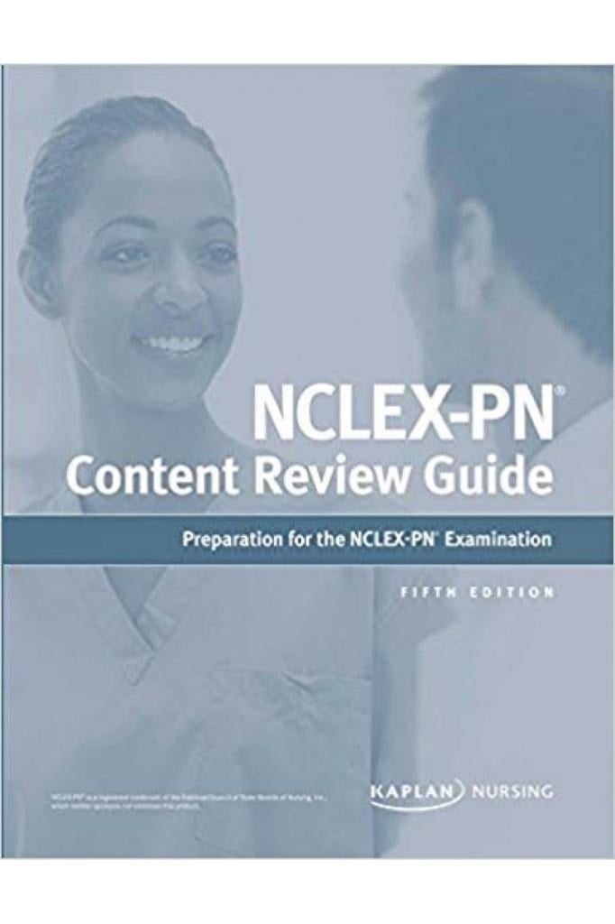 NCLEX-PN content review guide 5th 2017 KAPLAN NURSING