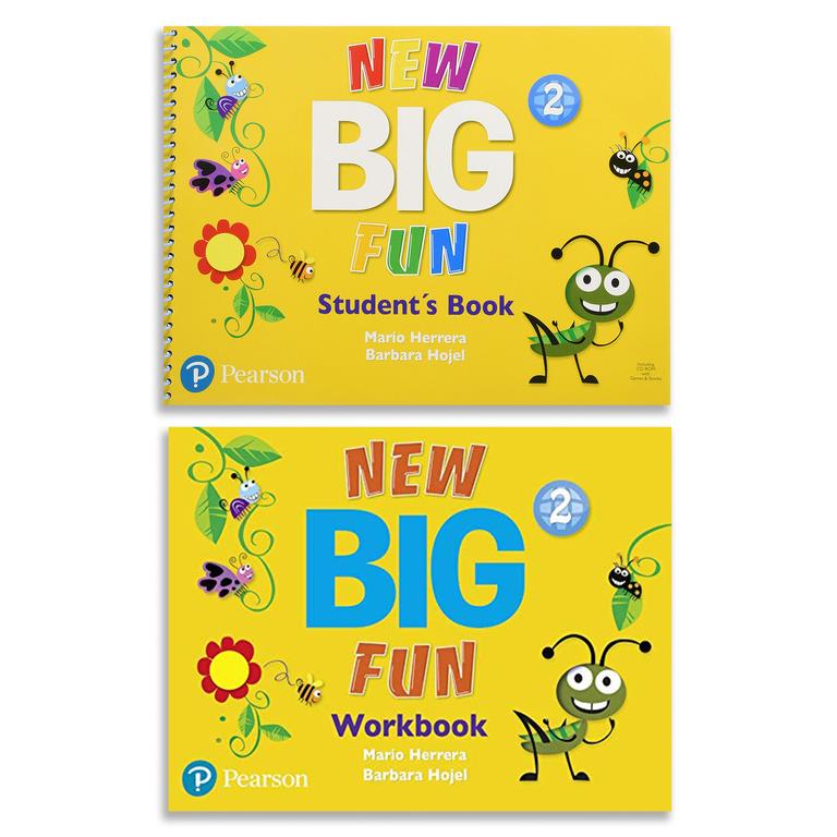 New Big Fun 2 Student's Book + Workbook + CD