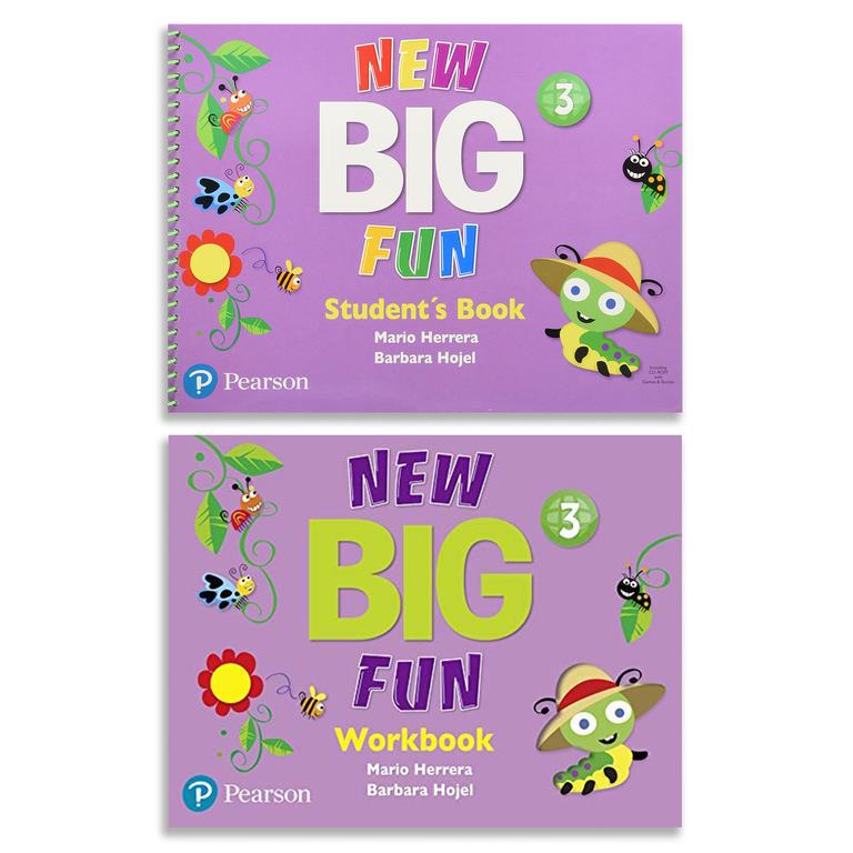 New Big Fun 3 Student's Book + Workbook + CD
