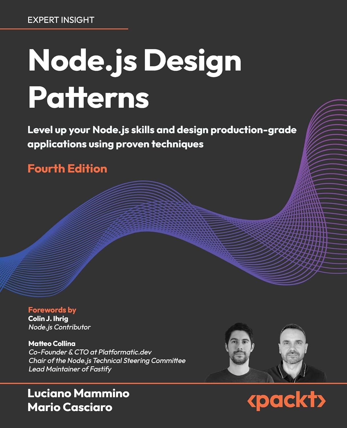 Node.js Design Patterns Level up your Node.js skills and design production-grade 4th Edition - Mammino, Casciaro, Ihrig