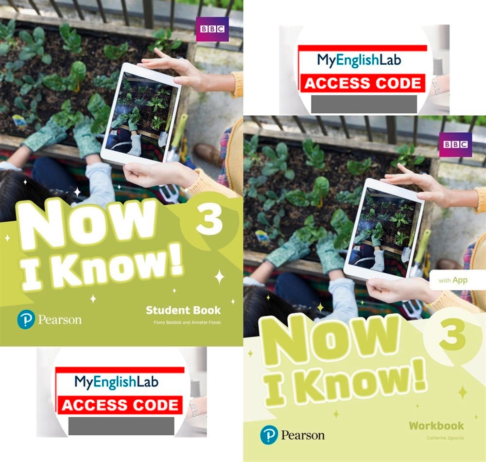 Now I Know 3 Student Book + Workbook  with Myenglishlab  (Online Access Code lu)