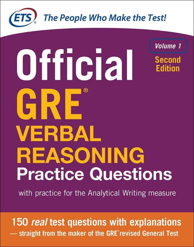 Official GRE Verbal Reasoning Practice Questions 2nd Ed.