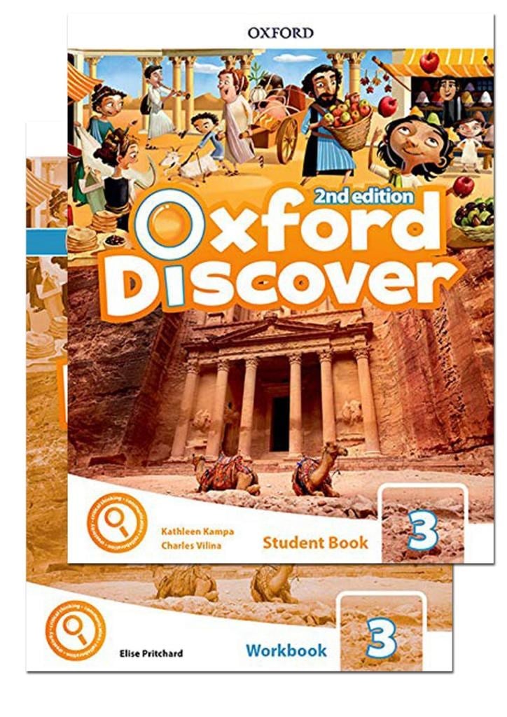 Oxford Discover 3 Student Book and Workbook 2nd Edition  ( Downloadable CD li versiyon – Online KOD YOKTUR )