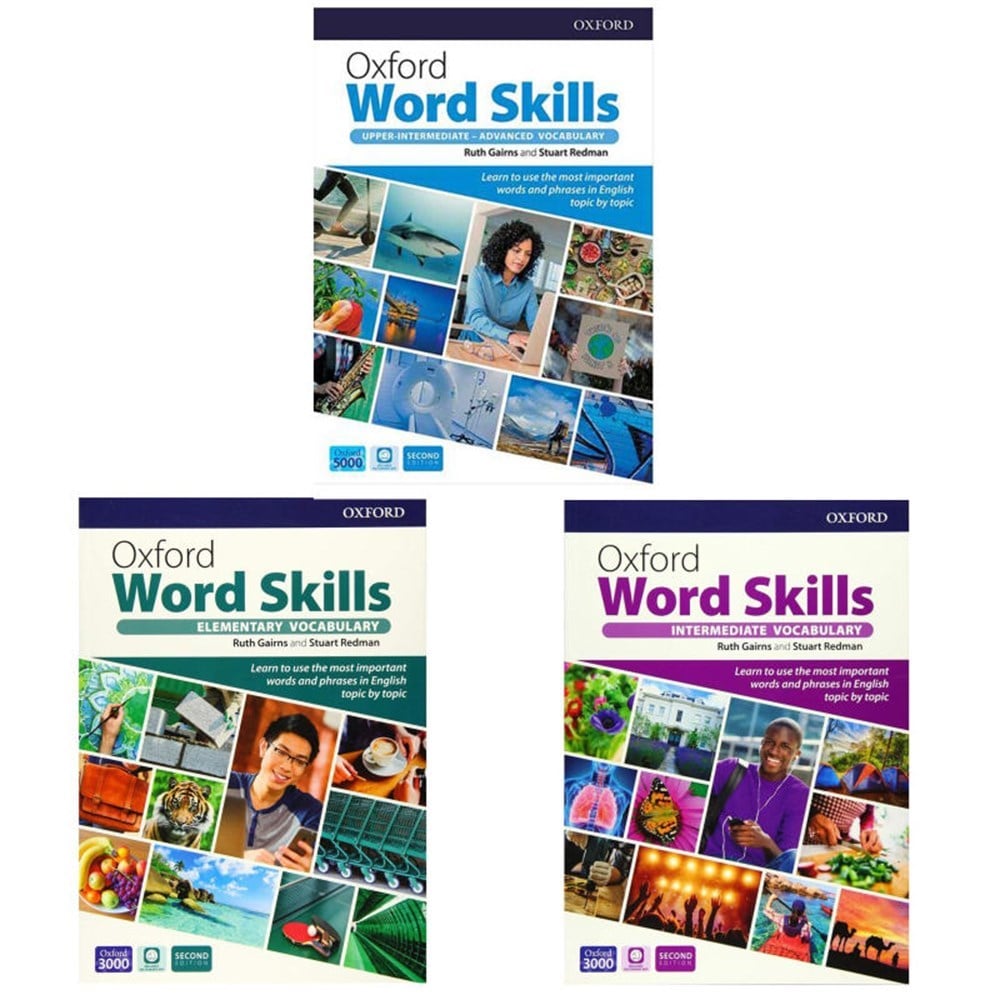 Oxford Word Skills 2nd Packed (Elementary + intermediate + Upper-intermediate - advanced)
