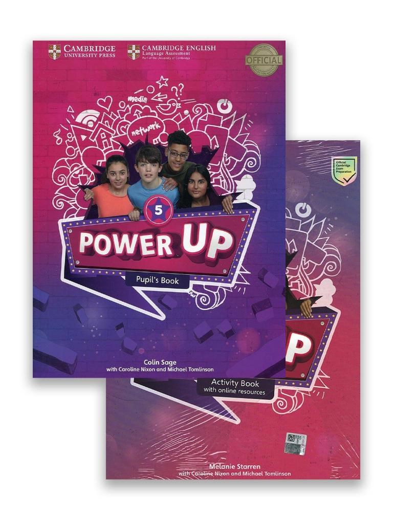 Power Up Level 5 Pupil's Book + Activity Book + DVD