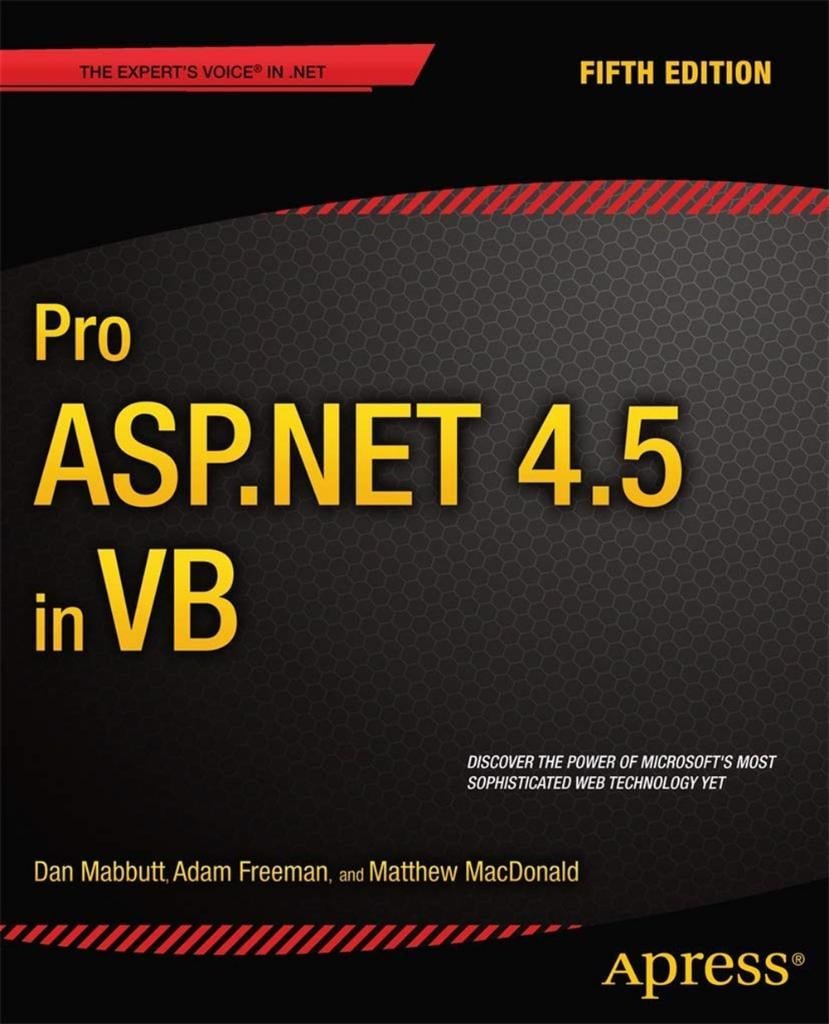 Pro ASP.NET 4.5 in VB 5th Edition by (Dan Mabbutt) (Adam Freeman)
