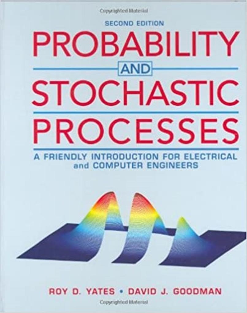 probability and stochastic processes 2nd (roy d. yates, david j. goodman)