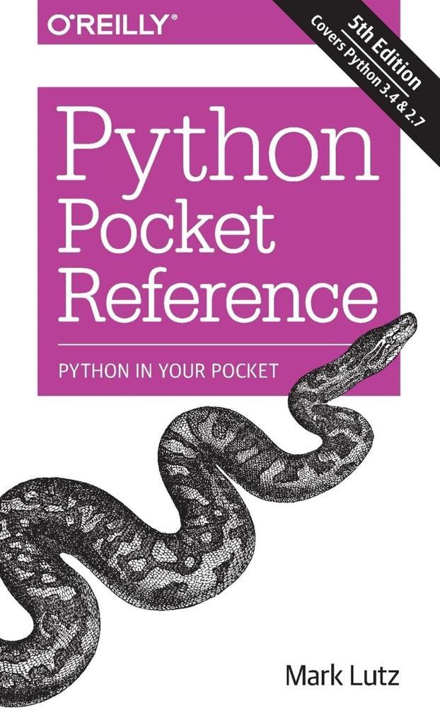 Python pocket reference-O'Reilly (5th Ed. - 2014) Mark Lutz