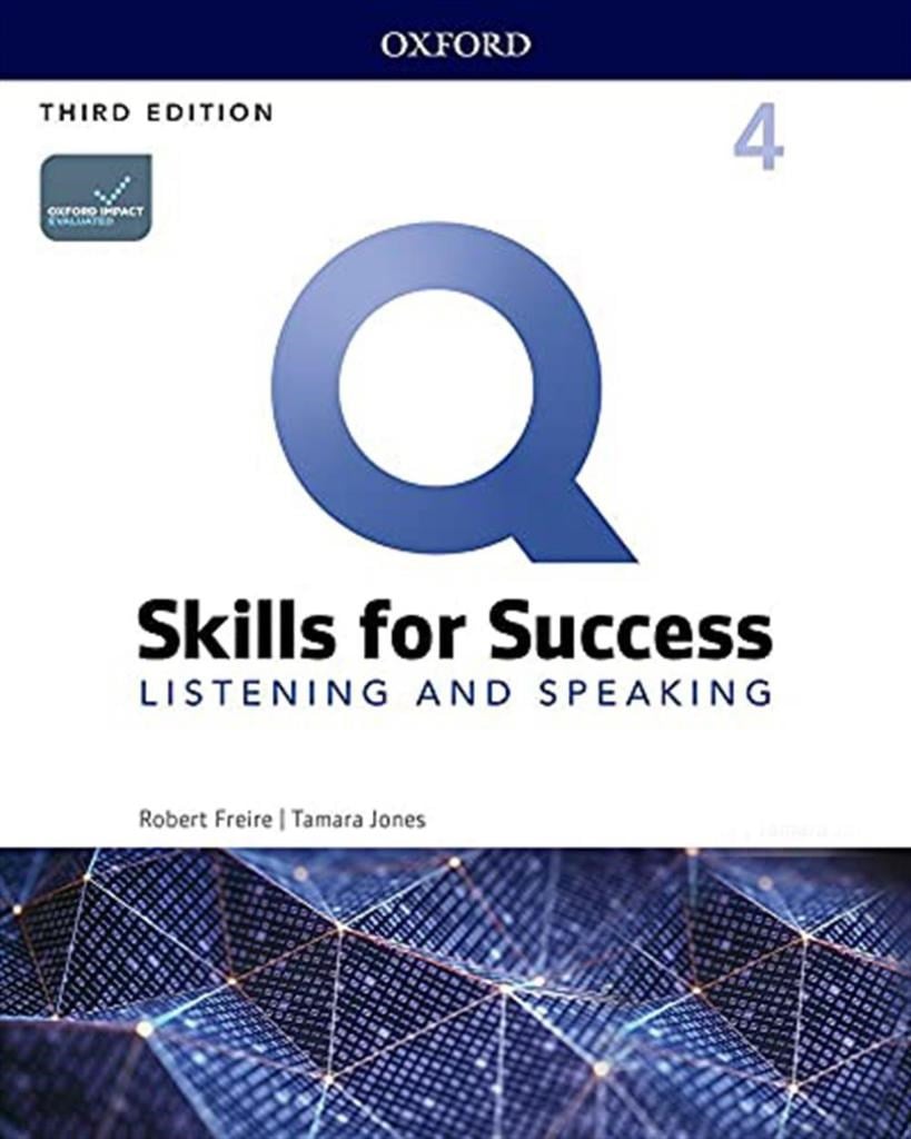 Q Skills For Success Listening and Speaking 4 ( Third (3rd) Ed.) + DVD (Cd li versiyon - KOD YOKTUR)