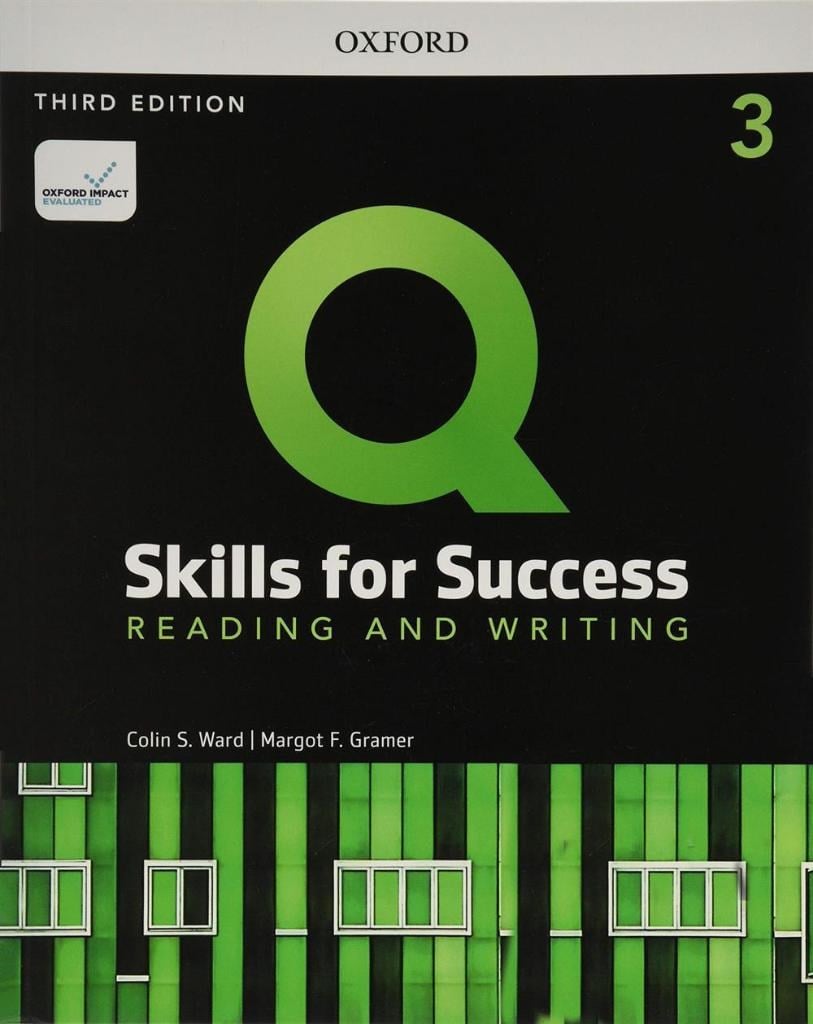 Q Skills For Success Reading and Writing 3 ( Third (3rd) Ed.) + DVD (Cd li versiyon - KOD YOKTUR)