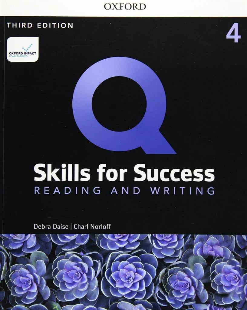 Q Skills For Success Reading and Writing 4 ( Third (3rd) Ed.) + DVD (Cd li versiyon - KOD YOKTUR)
