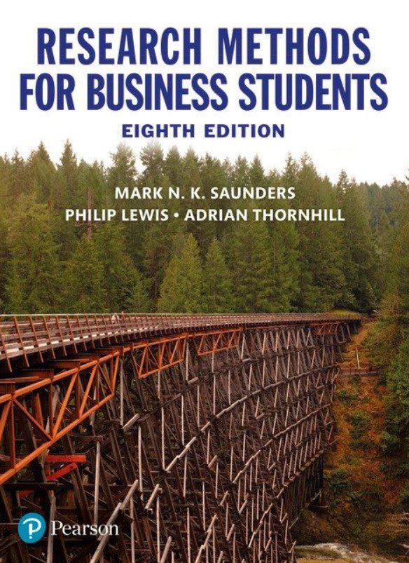 Research Methods for Business Students saunders 8th Adrian Thornhill
