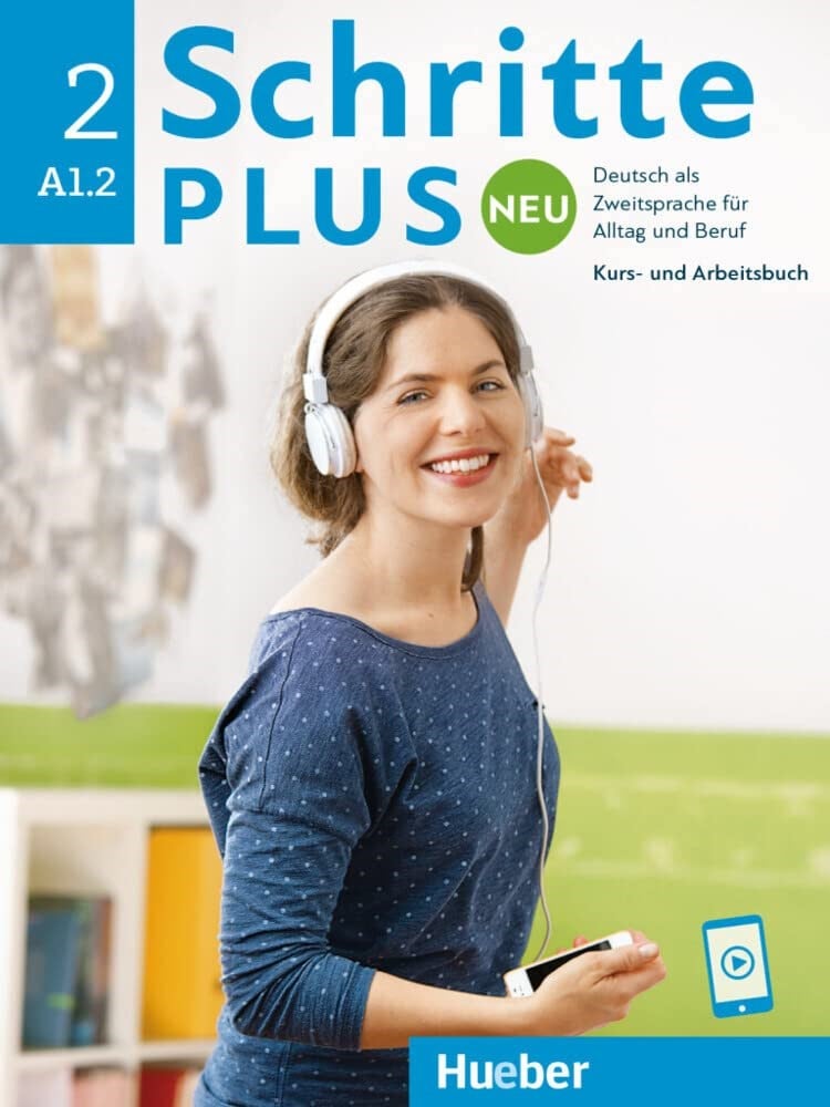 Schritte A1.2 (2) PLUS Neu Kurs Und Arbeitsbuch + Ar Teknolojisi Ile Kolay Öğrenme