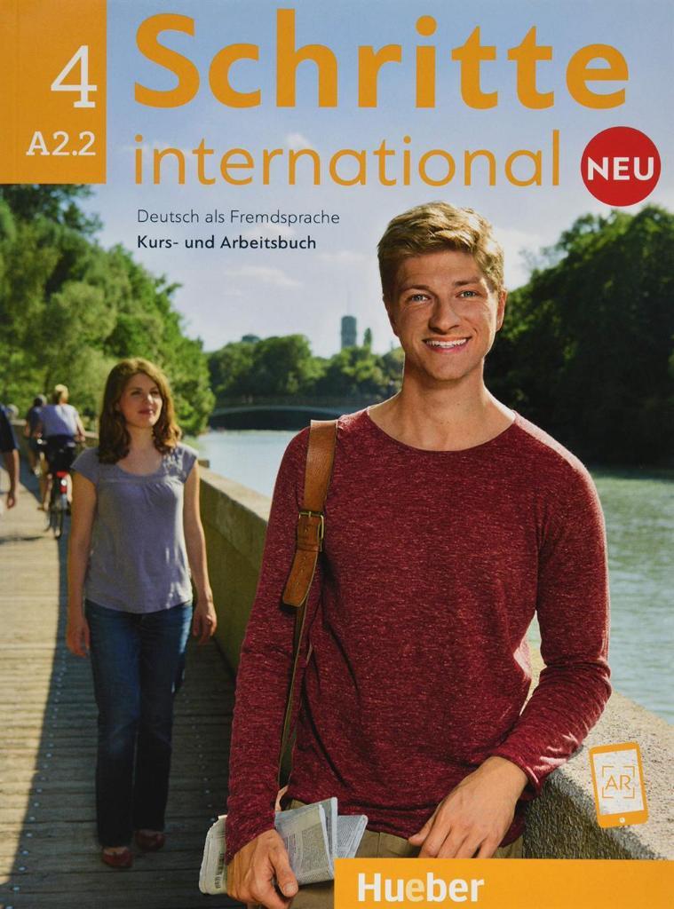 Schritte A2.2 International Neu 4 Kurs Und Arbeitsbuch + Ar Teknolojisi Ile Kolay Öğrenme