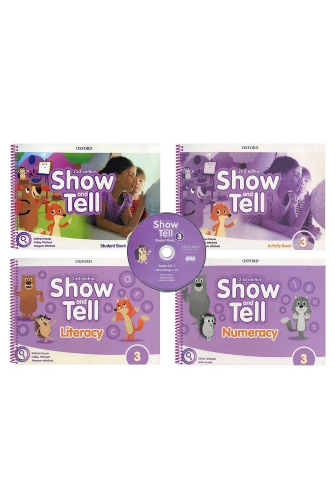 Show And Tell 3 Student Book +activity +literacy +numeracy +cd (2nd Edition)