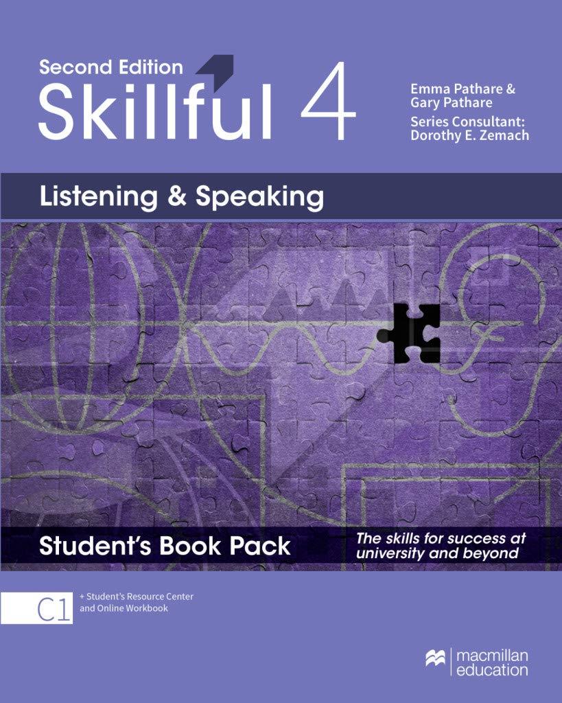 Skillful (2nd Ed.) 4 Listening And Speaking ( DVD  li versiyon  – Online KOD YOKTUR )
