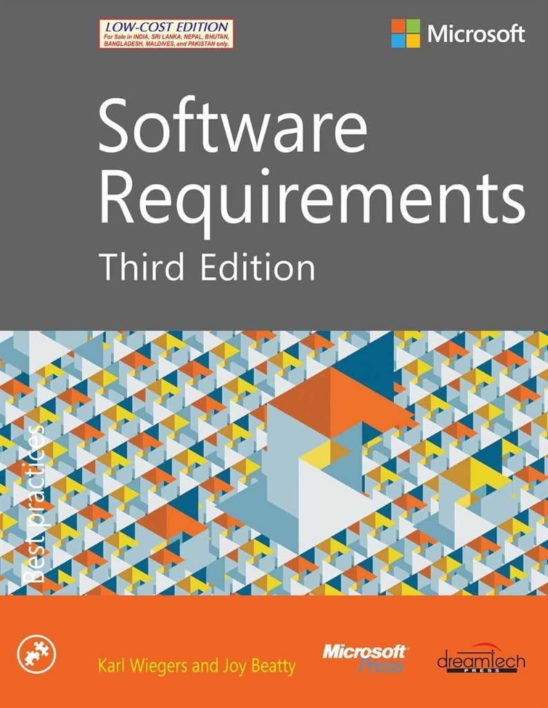 software requirements 3rd (wiegers, beatty)