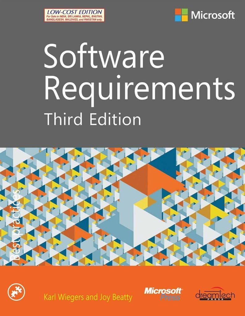 software requirements 3rd (wiegers, beatty)
