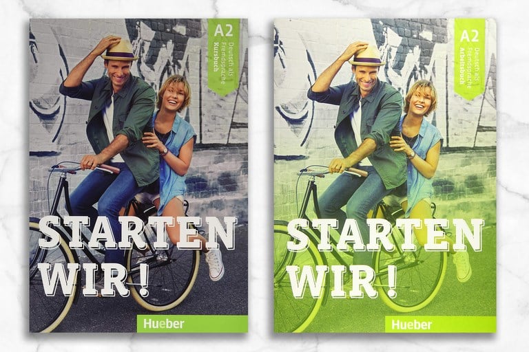 Starten Wir A2 Kursbuch + Arbeitsbuch + Video DVD