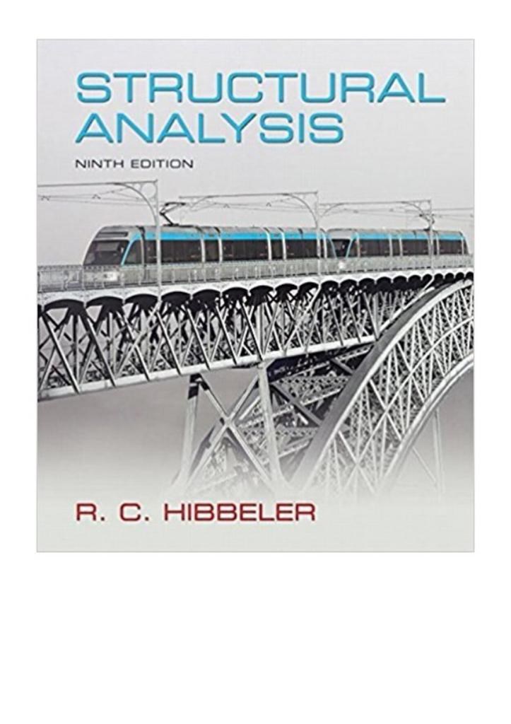 structural analysis 9th (r.c. hibbeler, tan kiang hwee)