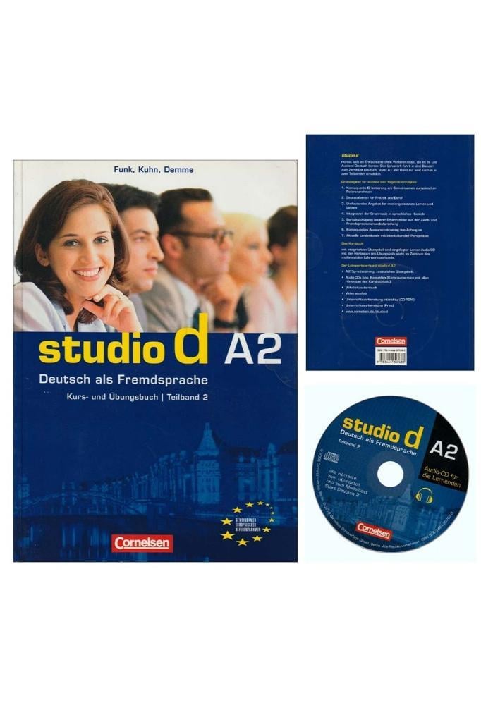 Studio D A2: Kurs- Und Ubungsbuch Teilband 2: Deutsch Als Fremdsprache