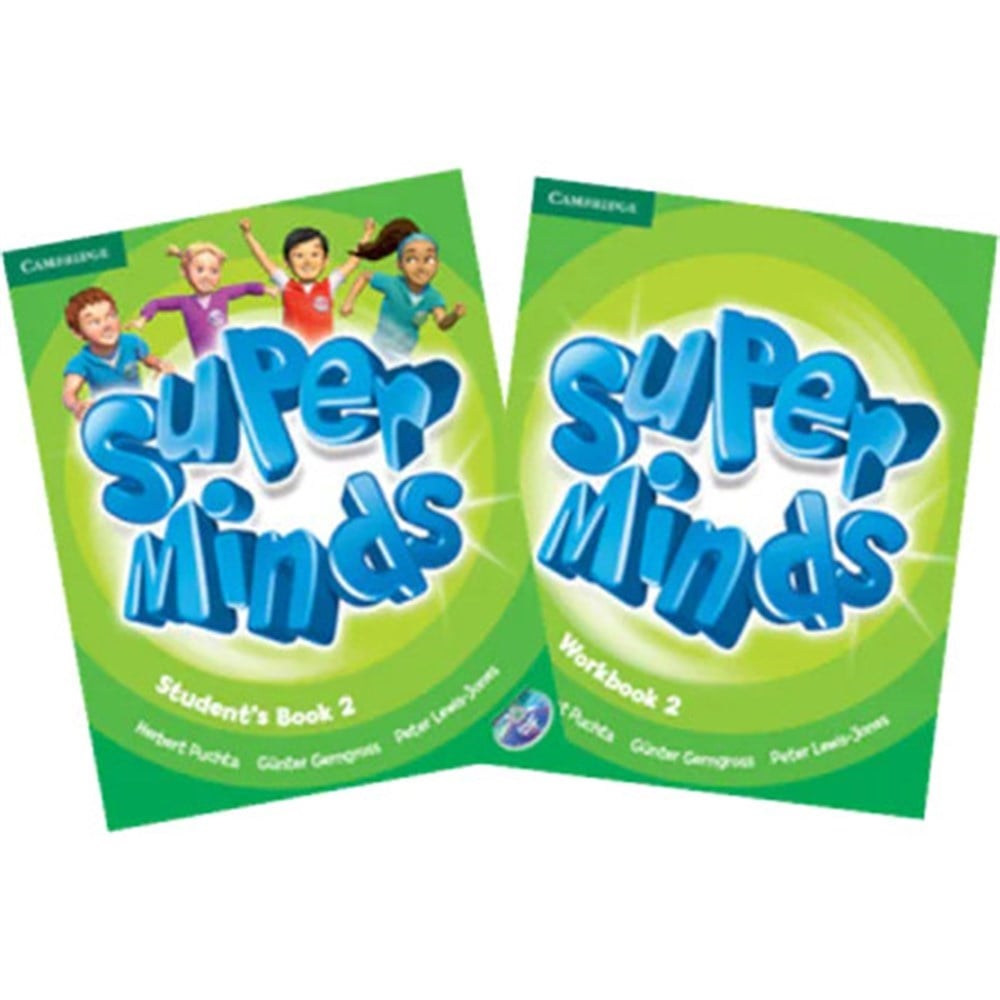 Super Minds Level 2 Student's Book and Workbook with DVD-ROM