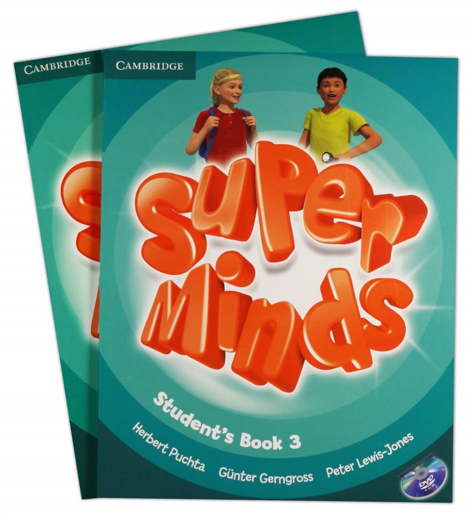 Super Minds Level 3 Student's Book and Workbook with DVD-ROM
